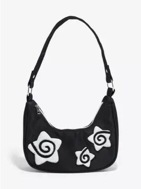 NWT- Sherpa Spiral Star Nylon Shoulder Bag from Hot Topic